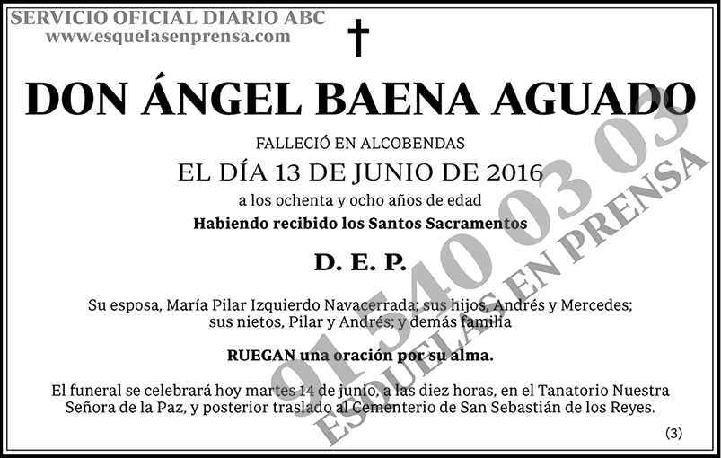 Ángel Baena Aguado